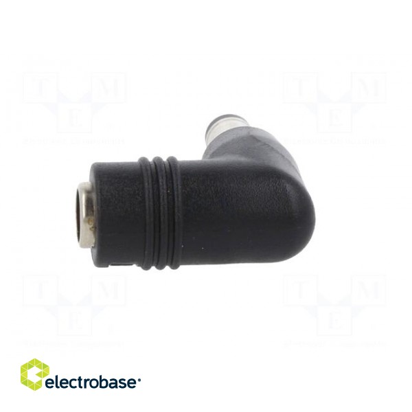 Adapter | Plug: right angle | Input: 5,5/2,5 | Out: 5,5/2,1 image 5