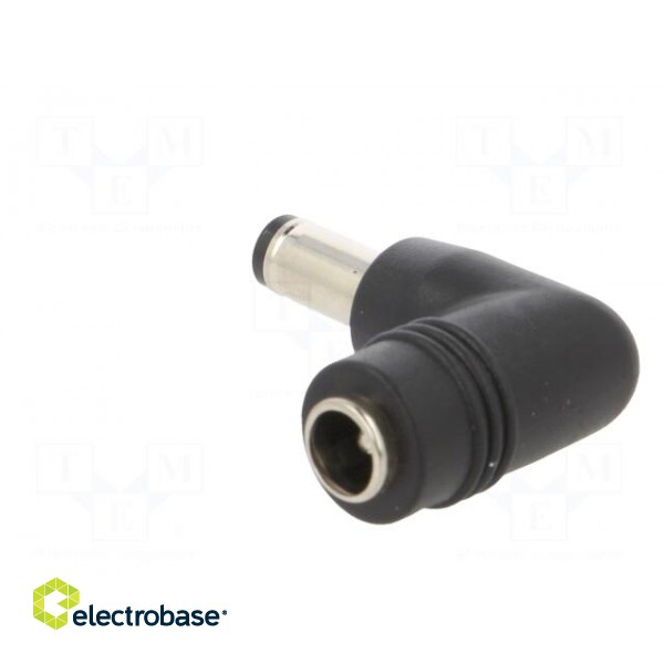Adapter | Plug: right angle | Input: 5,5/2,1 | Out: 5,5/2,5 image 4