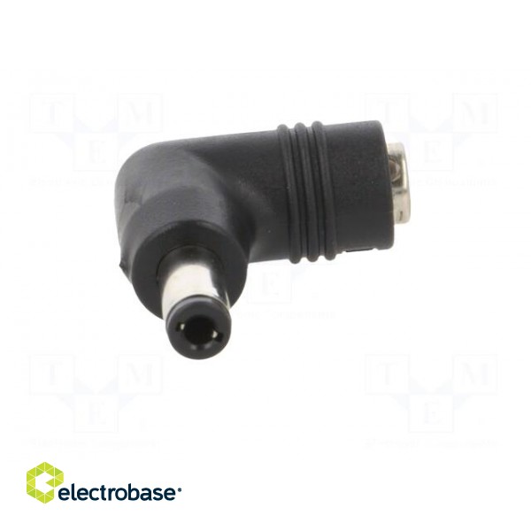 Adapter | Plug: right angle | Input: 5,5/2,1 | Out: 5,5/2,5 image 9