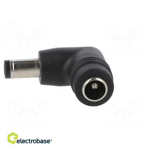 Adapter | Plug: right angle | Input: 5,5/2,1 | Out: 5,5/2,5 image 3