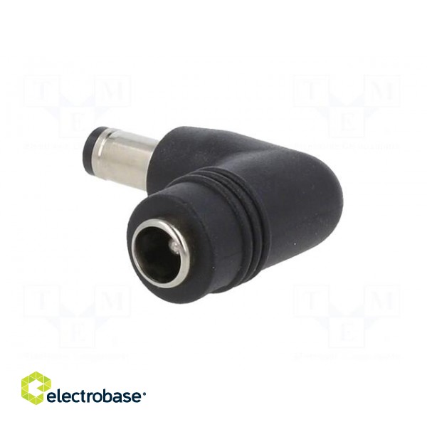 Adapter | Plug: right angle | Input: 5,5/2,1 | Out: 5,5/2,5 image 4