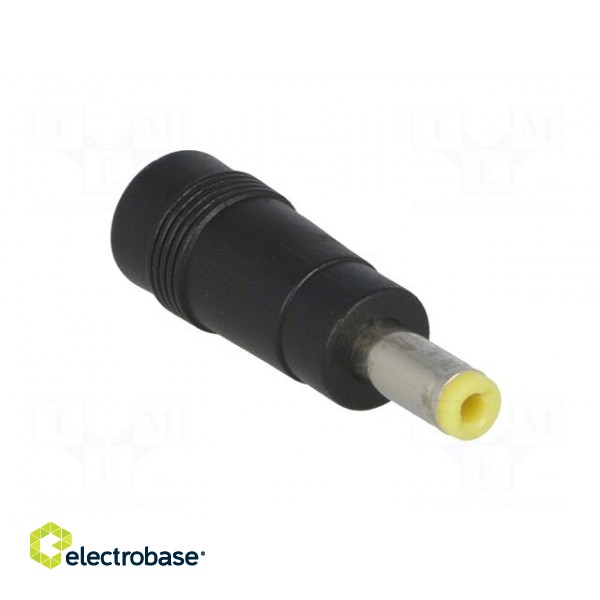 Adapter | Plug: straight | Input: 5,5/2,1 | Out: 5,5/2,5 | 7A image 8