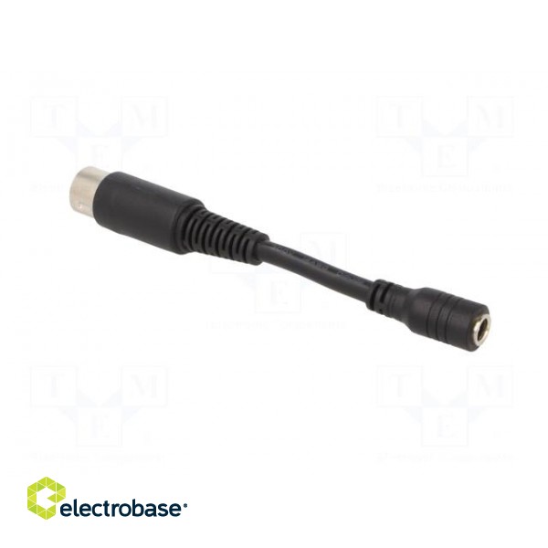 Adapter | Plug: straight | Input: 5,5/2,1 | Out: DIN 5pin image 4
