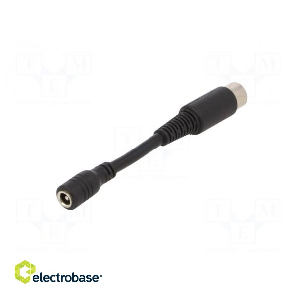 Adapter | Plug: straight | Input: 5,5/2,1 | Out: DIN 5pin image 6