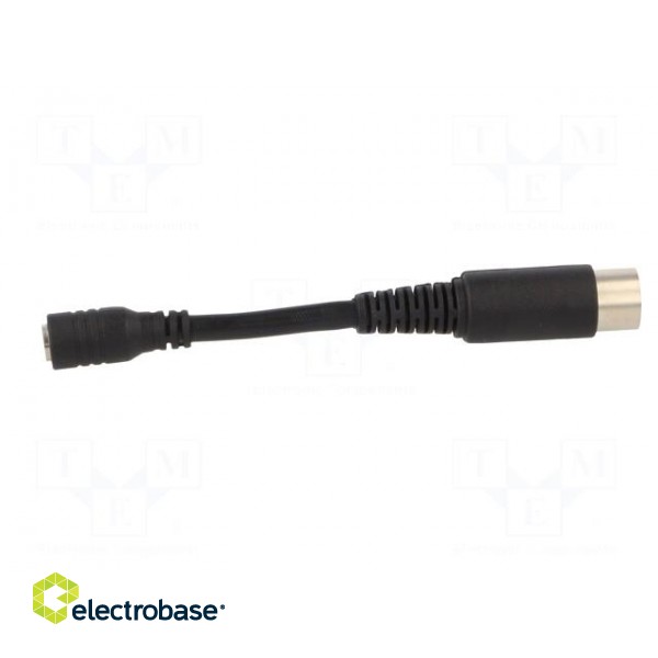 Adapter | Plug: straight | Input: 5,5/2,1 | Out: DIN 5pin image 7