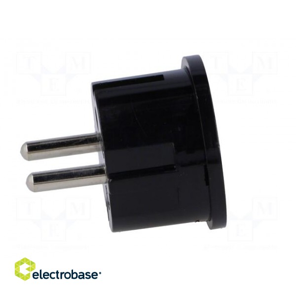 Adapter | Out: JAPAN,USA | Plug: with earthing | Colour: black image 7