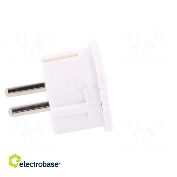 Adapter | Out: JAPAN,USA | Plug: with earthing | Colour: white image 7