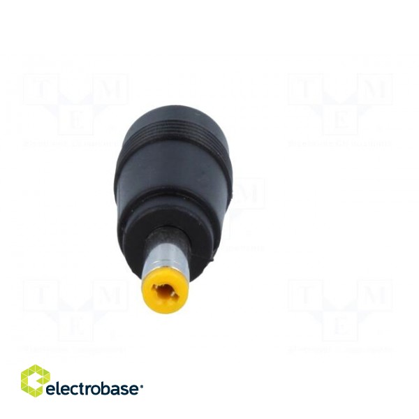 Adapter | Plug: straight | Input: 5,5/2,1 | Out: 4,8/1,7 | 6A image 5