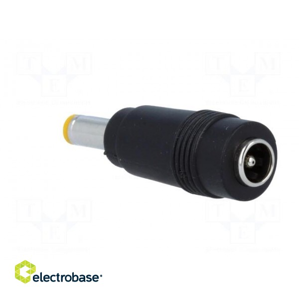 Adapter | Plug: straight | Input: 5,5/2,1 | Out: 4,8/1,7 | 6A image 8