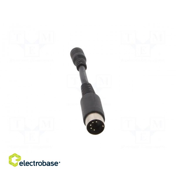 Adapter | Plug: straight | Input: 5,5/2,1 | Out: DIN 5pin image 9