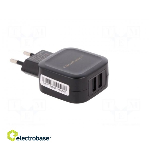Power supply: switched-mode | 5VDC | 2.4A | 12W | Out: USB x2 image 8