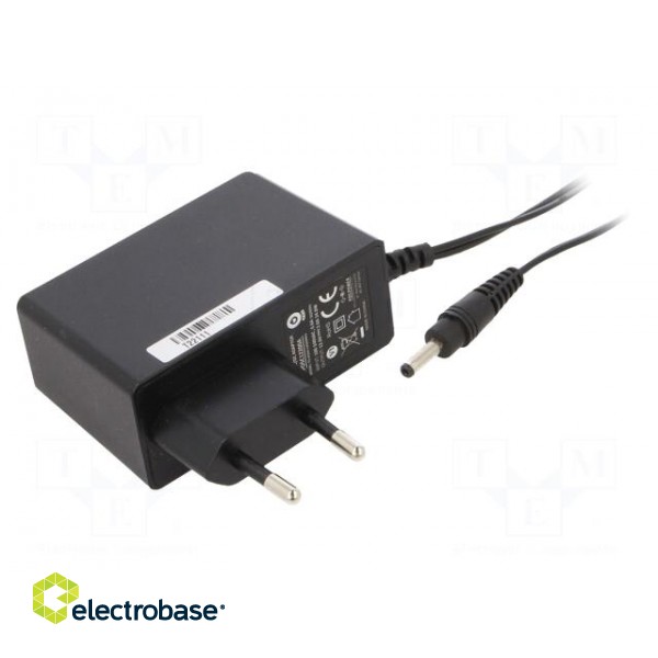 Power supply: switched-mode | mains,plug | 12VDC | 2A | 24W | Plug: EU