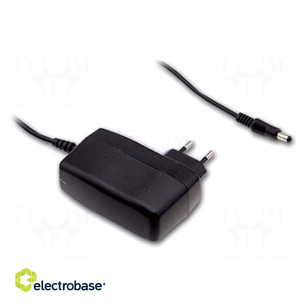 Power supply: switched-mode | volatage source | 24VDC | 2.5A | 60W