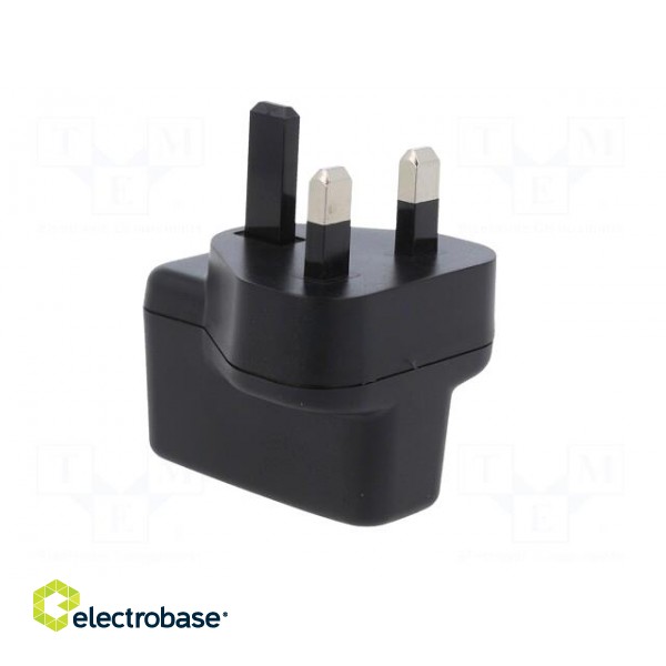 Power supply: switched-mode | mains,plug | 5VDC | 1A | 5W | Out: USB paveikslėlis 4