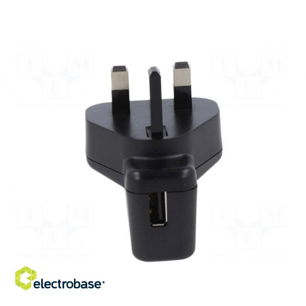 Power supply: switched-mode | mains,plug | 5VDC | 1A | 5W | Out: USB paveikslėlis 8