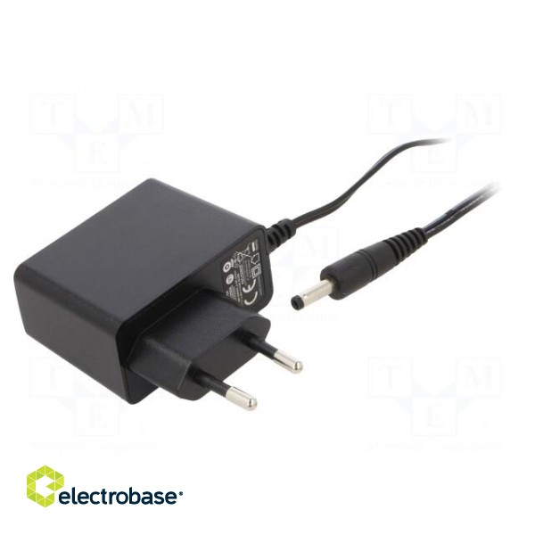 Power supply: switched-mode | mains,plug | 5VDC | 2A | 10W | Plug: EU