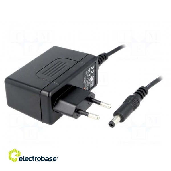 Power supply: switched-mode | volatage source | 15VDC | 1.66A | 25W