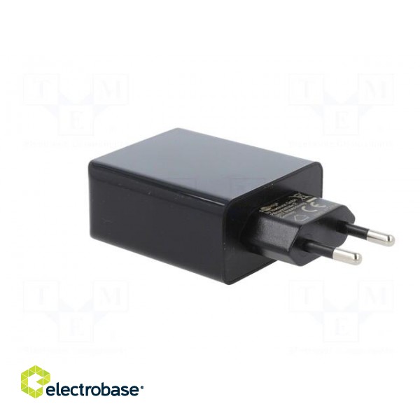 Power supply: switched-mode | mains,plug | 5VDC | 30W | Plug: EU | 85.6% фото 4