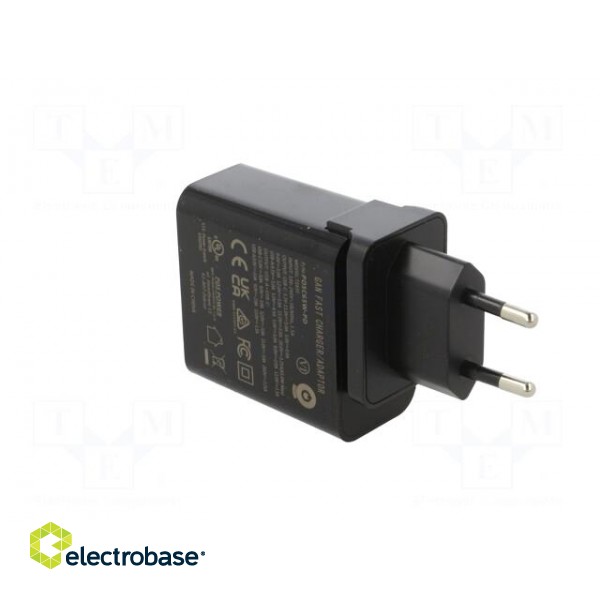 Power supply: switched-mode | mains,plug | 4.5VDC, | 5A | 65W | 81.39% image 4