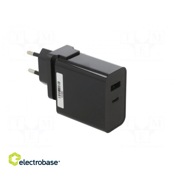 Power supply: switched-mode | mains,plug | 4.5VDC, | 5A | 65W | 81.39% image 8