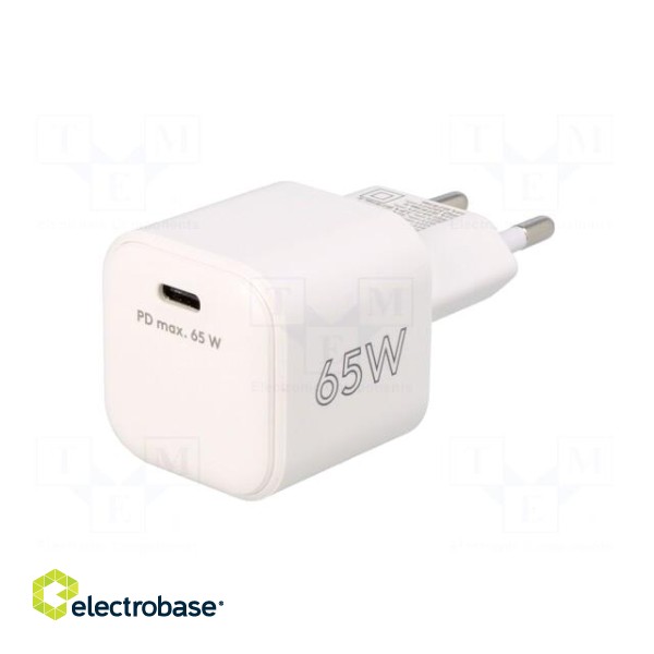 Power supply: switched-mode | mains,plug | 5VDC, | 65W | Plug: EU image 6
