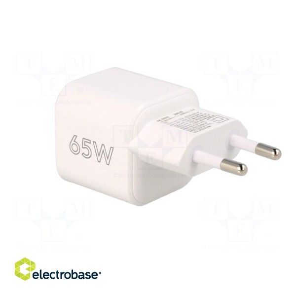 Power supply: switched-mode | mains,plug | 5VDC, | 65W | Plug: EU image 8