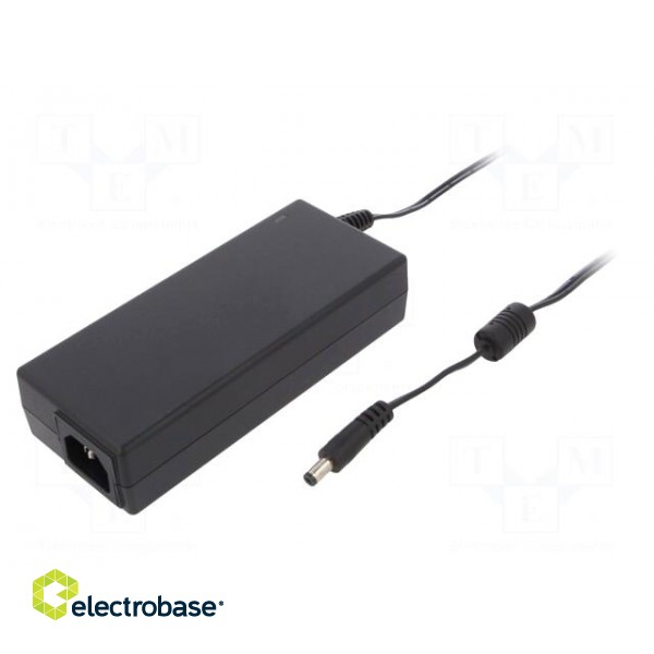 Power supply: switched-mode | 12VDC | 10A | Out: 5,5/2,1 | 120W | 89%