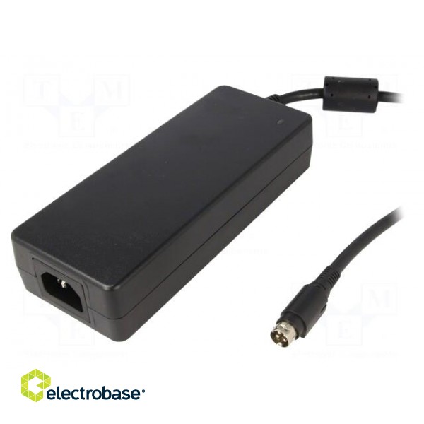 Power supply: switched-mode | 12VDC | 11.5A | 138W | Case: desktop