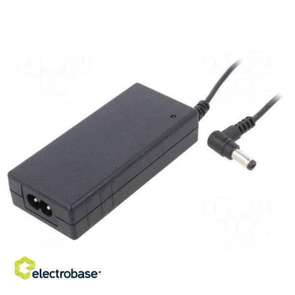 Power supply: switched-mode | 12VDC | 2.5A | Out: 5,5/2,1 | 30W | 89%