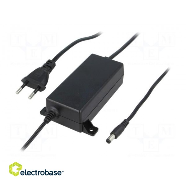 Power supply: switched-mode | 12VDC | 2A | Out: 5,5/2,1 | 24W | 0÷40°C
