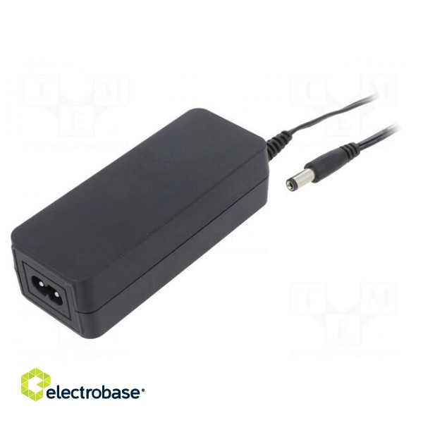 Power supply: switched-mode | 12VDC | 2A | Out: 5,5/2,1 | 24W | 0÷60°C