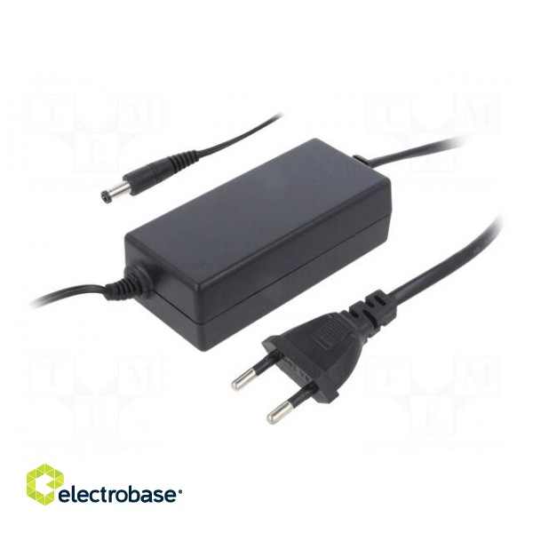 Power supply: switched-mode | 12VDC | 2A | Out: 5,5/2,5 | 24W | 0÷40°C