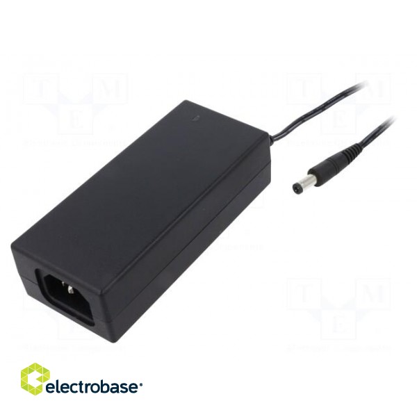Power supply: switched-mode | 12VDC | 3.34A | Out: 5,5/2,5 | 40W | POSC