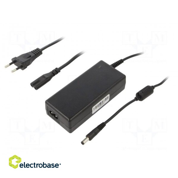 Power supply: switched-mode | 12VDC | 3.5A | Out: 5,5/2,5 | 42W | 0÷40°C
