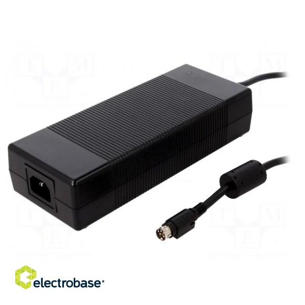 Power supply: switched-mode | 15VDC | 13.4A | 201W | Case: desktop