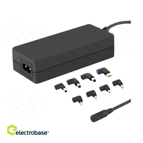 Power supply: switched-mode | 18.5VDC, | 3.5A | 65W | 220÷240VAC