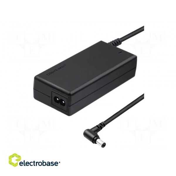 Power supply: switched-mode | 19VDC | 2.1A | Out: 6,5/4,4 | 40W