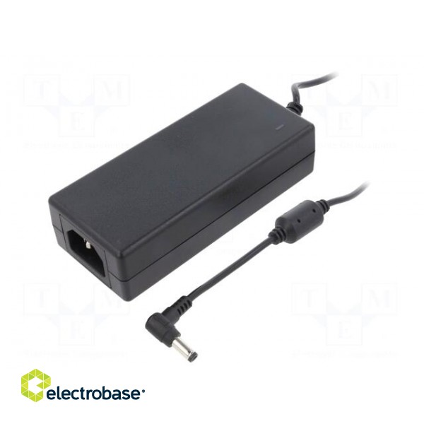 Power supply: switched-mode | 19VDC | 3.7A | Out: 5,5/2,1 | 70W | 89%