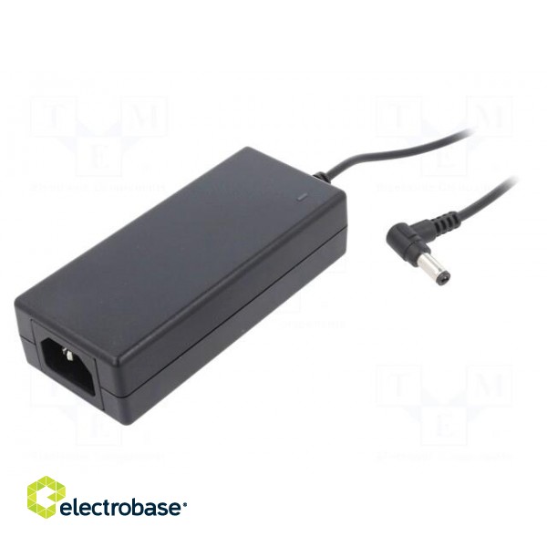 Power supply: switched-mode | 19VDC | 3.7A | Out: 5,5/2,5 | 70W | 89%