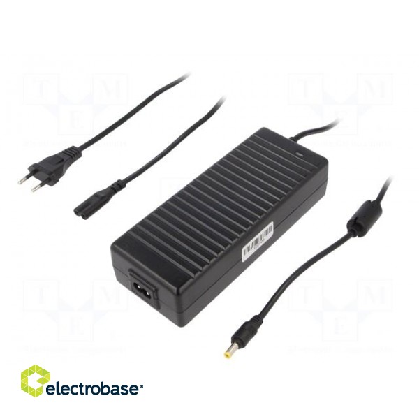Power supply: switched-mode | 24VDC | 3.75A | Out: 5,5/2,1 | 90W | CLD-E