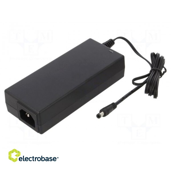 Power supply: switched-mode | 24VDC | 3.75A | Out: 5,5/2,5 | 90W | 88%