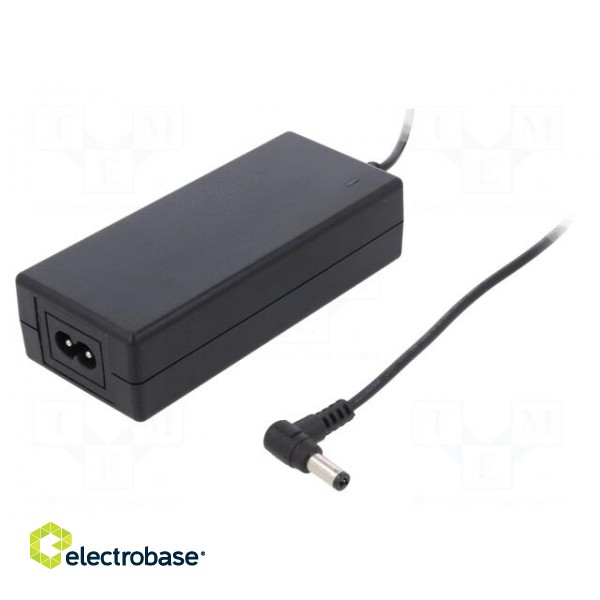 Power supply: switched-mode | 24VDC | 3A | Out: 5,5/2,5 | 70W | -20÷70°C