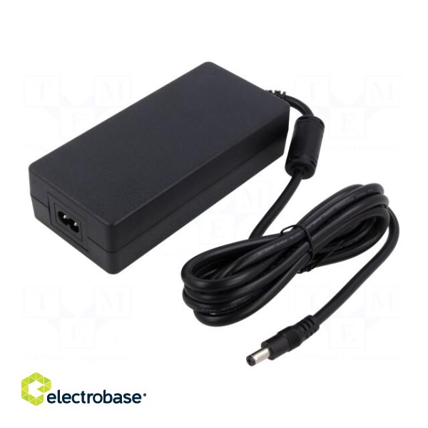 Power supply: switched-mode | 24VDC | 9.17A | Out: 5,5/2,1 | 160W | 92%