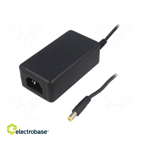 Power supply: switched-mode | 5VDC | 4A | Out: 5,5/2,1 | 20W | 90÷264VAC