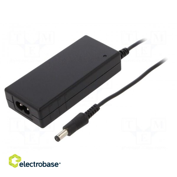 Power supply: switched-mode | 5VDC | 5A | Out: 5,5/2,1 | 25W | 80÷264VAC