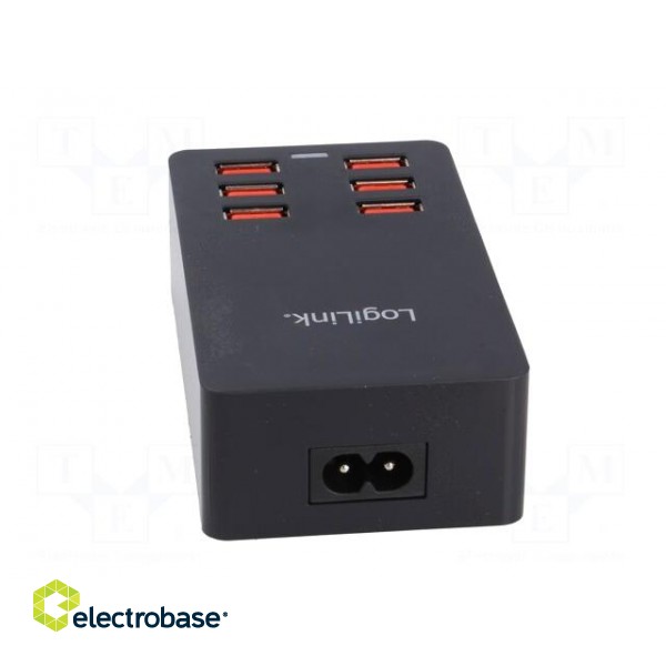 Power supply: switched-mode | 5VDC | 6.4A | Out: USB | Case: desktop image 5