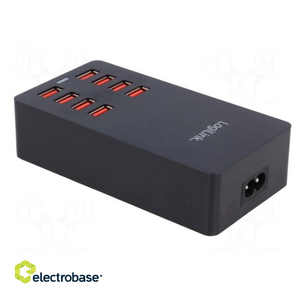 Power supply: switched-mode | 5VDC | 8.8A | Out: USB | Case: desktop image 4