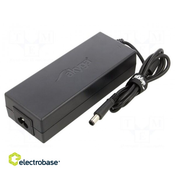 Power supply: switched-mode | 19.5VDC | 6.7A | 130W | Case: desktop