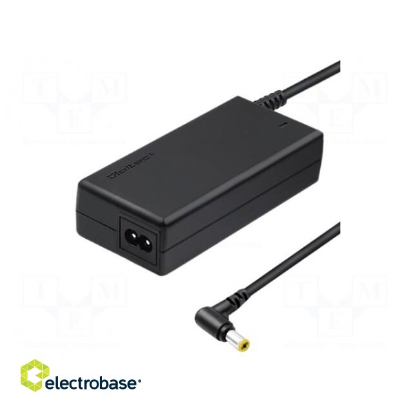 Power supply: switched-mode | 19VDC | 4.74A | Out: 5,5/1,7 | 90W