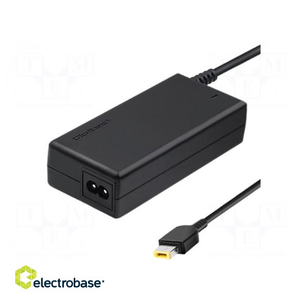 Power supply: switched-mode | 20VDC | 2.5A | Out: Slim tip+pin | 45W